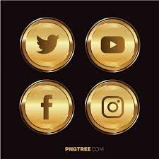 Social Media Golden Bundle Set Prime Social Social Media Media Png And Vector With Transparent Background For Free Download Social Media Icons Vector Frame Logo Logo Facebook Facebook icon ios icon facebook icons widget design. social media golden bundle set prime
