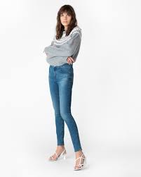 Designed with a high rise waist and super skinny fit, the figure flattering maria jean from j brand are the perfect pair to streamline your silhouette. Jbrand