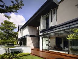 Find cool ultra modern mansion blueprints, small contemporary 1 story home plans & more! Semi Detached House In Singapore Interiorzine