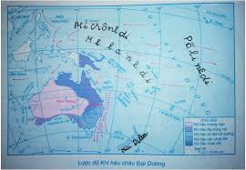 Tập bản đồ Địa lý lớp 7 bài 48: Thiên nhiên châu Đại Dương - Tập ...