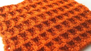 Tig Ile Waffle Gofret Orgu Modeli Yapimi Lif Battaniye Orgu Tig Isleri Battaniye