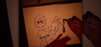 How To Draw A Gangster Graffiti Character Graffiti Urban Art Wonderhowto