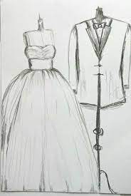 Custom Couples Wedding Dress Drawing White Layered Dress Pencils Drawing Custom Bride Groom Wedding Dress Drawings Wedding Dress Sketches Dress Sketches