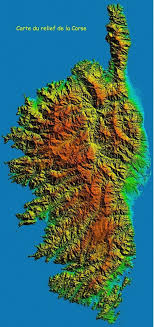 France Geographie Geographie Paysage Corse Corse Carte