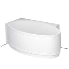 Der extrem schmale wannenrand suggeriert das bild einer durch wasser geformten membran mit einer scheinbar fließenden qualität in der fertigung. Bette Pool I Comfort Links Eck Badewanne 161 X 102 Cm Mit Schurze Megabad