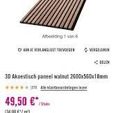 Ervaring Akoestische wandpanelen? Was van plan deze aan te ...
