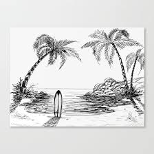Pin By Lauren Rookie On Shopping Designs Photos And More Landscape Drawings Tree Drawings Pencil Surf Drawing