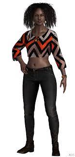 For the longest time i've wanted a survivor that looks exactly like this. Elodie Rakoto By Kabalstein On Deviantart