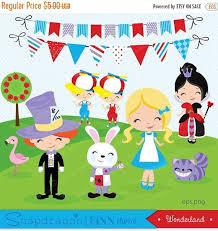 Wonderland Clipart Alice In Wonderland Clipart Vector Wonderland Clipart Elements Papers Commercial License Included Instant Download Alice No Pais Das Maravilhas Alice Tema