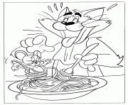 An extensive selection of drawings to print and color so you can make free coloring books for your kids! Tom And Jerry Coloring Pages To Print Tom And Jerry Printable