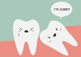 Wisdom teeth (third molars) become impacted because they don't have enough room to come in (erupt) or develop normally. Warning Signs Of Impacted Wisdom Teeth