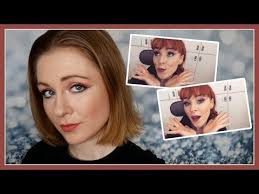 Following Supernatural Makeup Artist's (trishymakeup) Rowena Tutorial