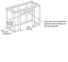 Dimensions for all products are in inches and millimeters. Villa Gas Outdoor Gas Fireplace Majestic Products