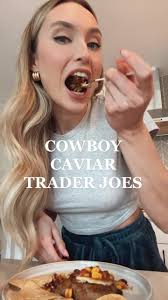 Delicious Cowboy Caviar from Trader Joe's