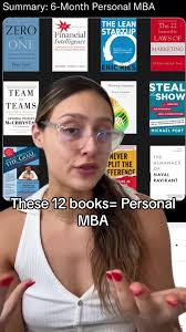 Personal MBA by reading these 12 business books🤓 #businessjourney  #buildingabusiness #buildingwealth #entrepreneurship  #howtobecomeamillionaire