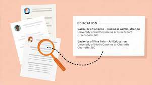 Education degrees, courses structure, learning courses. Resume Writing Education Information