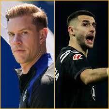 The new signings Marcus Rashford, Joan Garcia and Roony Bardghji posing  with the annual Joan Gamper Trophy 🏆