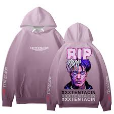 No direct requests to id someone. Wholesale Rapper Xxxtentacion Korean Hoodie Hooded Long Sleeve Printing Tops B Picture L From China