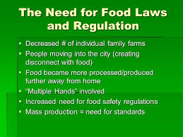 We provide support to governments in developing modern, effective national food laws and regulations. Food Laws And Regulations Unit 3 Seminar Ns 440 Food Laws And Regulations Why Are They Important Necessary Ppt Download