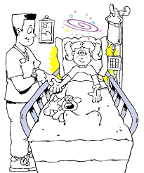 Good quality professions coloring pages. Surgery Coloring Sheet For Kids Waking Up