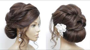 This list covers all the most gorgeous wedding updos for long hair. Bridal Prom Updo Tutorial Wedding Hairstyles For Long Hair Youtube