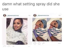 Figured You Ladies And Gents Would Appreciate This This Must Be Some Sort Of Witch Craft Setting Spray Makeup Humor Combo Skin