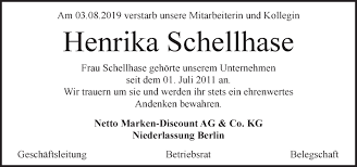 Do not ask for sources. Traueranzeigen Von Henrika Schellhase Markische Onlinezeitung Trauerportal