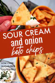Sour Cream And Onion Keto Chips Recipe Keto Recipes Easy Low Carb Recipes Snacks Real Food Recipes