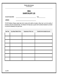 ✓ free for commercial use ✓ high quality images. Sharps Injury Log Printable Fill Out And Sign Printable Pdf Template Signnow
