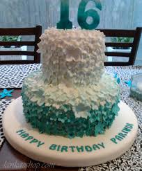 If you are keeping the cake frozen for. Birthday Cakes Lankaeshop Com