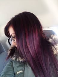 See our photo gallery to pick the best style. Medium Length Black Hairstyles With Plum Highlights