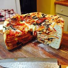 2 grams net carbs per large slice. Pizza Cake Is The Answer To All Of Your Birthday Wishes