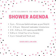 Most baby showers are held when the expectant mom is about seven months pregnant⁠—she's pick baby shower favors. 5 Tips For An Online Shower Party