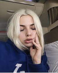 Pinterest Xoannieyahnke Hair Beauty Platinum Blonde Hair Dark Eyebrows