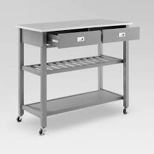 Carve out a work space. Temporary Kitchen Island Target