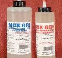 MAX GRE 48oz. - EPOXY RESIN GASOLINE RESISTANT 4 COATING GLUE FIBERGLASSING  CARBON FIBER