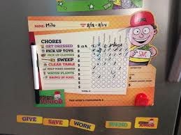 Chore Chart Lifewellspent808