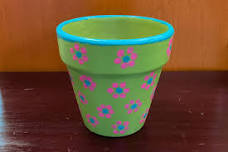 Planter Pot Painting for Teens