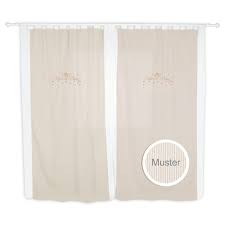 Gardinen aus durchscheinendem material schirmen ab; Kinderzimmer Gardinen Vorhange Kleiner Prinz Oder Kleine Prinzessin Ca 140 X 230 Cm Mixibaby De