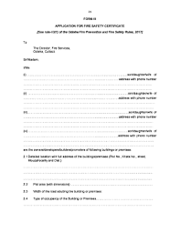 Maybe you would like to learn more about one of these? Form Iii Fire Safety Certificate Fill Online Printable Fillable Blank Pdffiller
