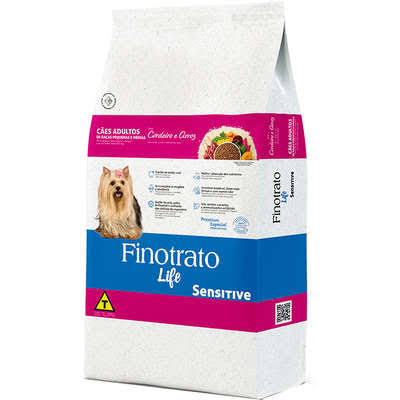 RACAO - FINOTRATO SENSITIVE CORDEIRO ARROZ ADULTO - 10,1KG