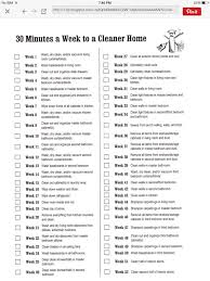 Weekly Deep Clean Schedule Clean House House Cleaning Tips Clean House Schedule