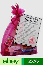 18th 21st Birthday Survival Kit Gift For 18th Gift 21st Gift Blue Or Pink Birthday Survival Kit Gifts For 18th Birthday 18th Birthday Present Ideas
