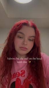 Sabrina Carpenter Lip Nails