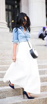 Black And White Skirt Outfit Ideas Long Skirts Done Right Tips And Outfit Ideas Be Modish Skirt Outfits Summer White Long Skirt White Maxi Skirts
