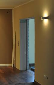 Trockenwand Schiebetur In Wand Laufend Schiebetur Haus Einrichten Haus Innenarchitektur