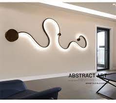 Wholesale Price Free Shipping Indoor Lighting Modern Simple Led Wall Lights Art Designs Crea Creative Lighting Fixtures Art Deco Wall Lights Led Wall Lights