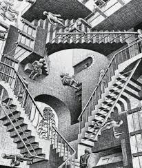 The Art Of The Impossible Mc Escher And Me Home Escher Stairs Escher Art Mc Escher Stairs