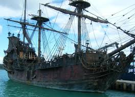 Queen Anne S Revenge Mockup Used In The 2011 Disney Film Pirates Of The Caribbean 4 On Stranger Tides Sailing Ships Pirate Adventure Pirates