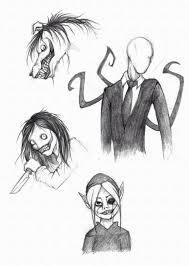 This Art Work Creepypasta Scary Drawings Sketches